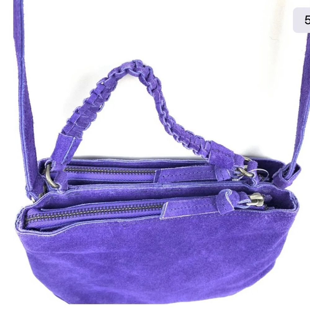 NWOT Free People Cody Crossbody Handbag Purple
Suede Double Zip Purse Bag $78. - Picture 5 of 12